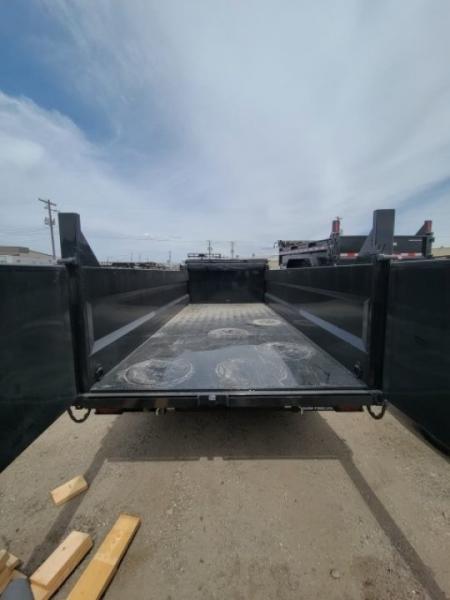 New 2026 Sure-Trac 7x16 14K Tele Dump 3' sides Dump Trailer