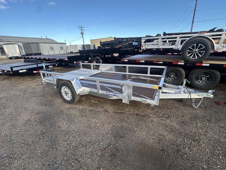 New 2026 Sure-Trac 6x12 3K Alu Tube/Top Utility Trailer