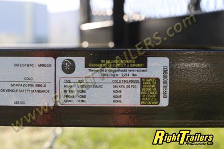 New 2026 5X10 TRIPLE CROWN UTILITY TRAILER