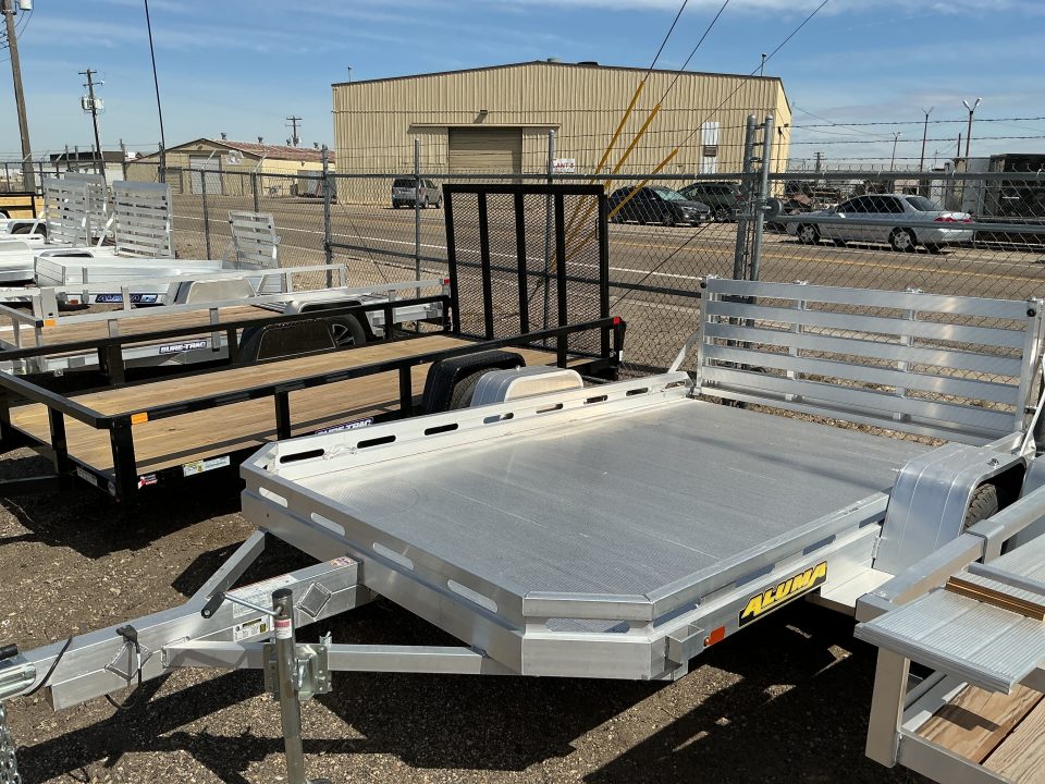 New 2027 Aluma 7710H-S-BT 3K Utility Trailer