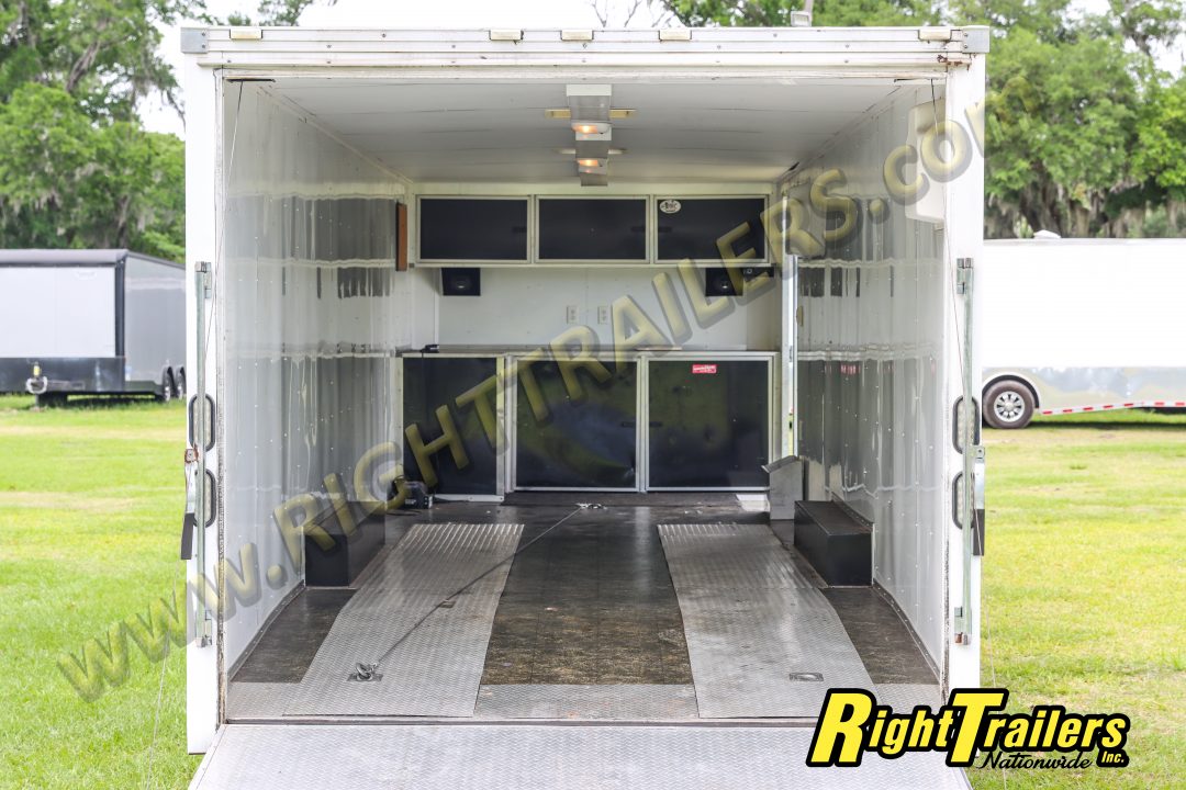 Used 2011 8.5X28 Pace American Race Trailer