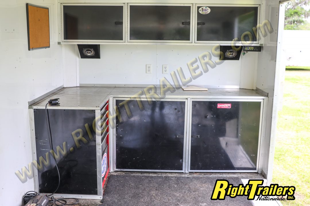 Used 2011 8.5X28 Pace American Race Trailer