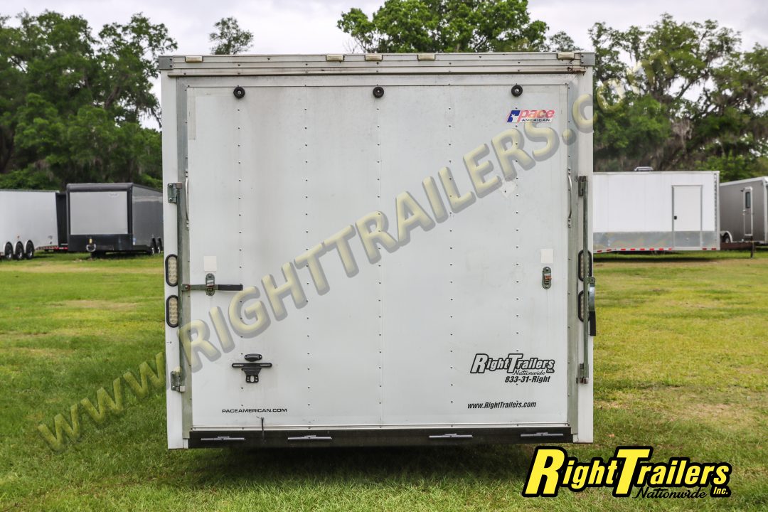 Used 2011 8.5X28 Pace American Race Trailer