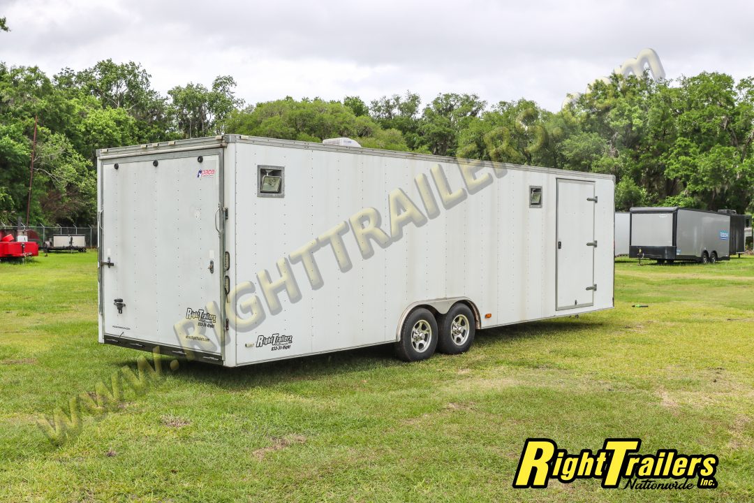Used 2011 8.5X28 Pace American Race Trailer