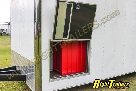 Used 2011 8.5X28 Pace American Race Trailer