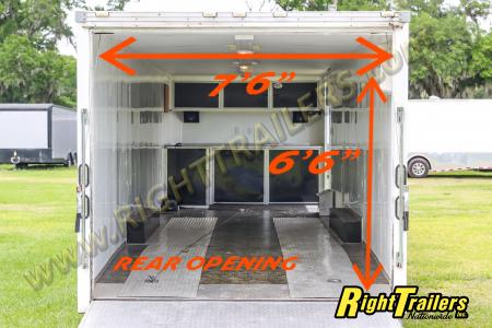 Used 2011 8.5X28 Pace American Race Trailer