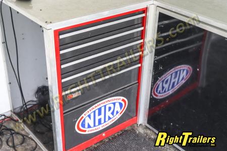 Used 2011 8.5X28 Pace American Race Trailer