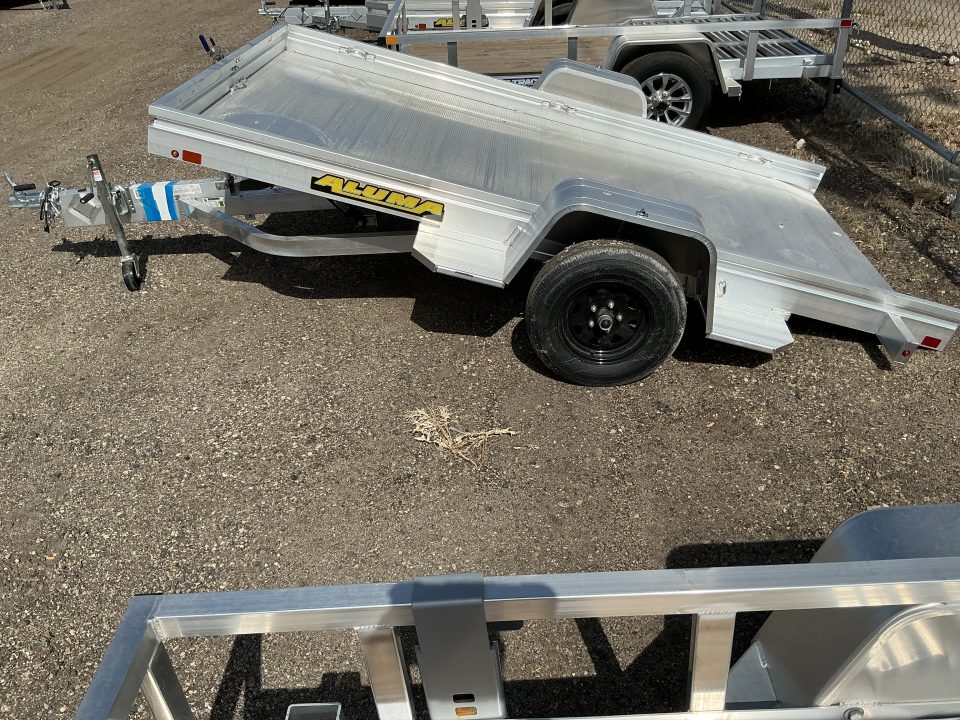 New 2027 Aluma 6810H-TILT-S 3K Utility Trailer