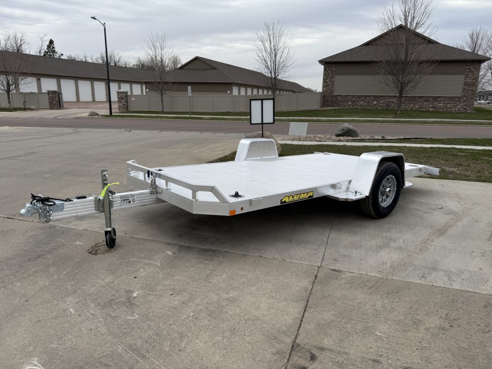 New 2027 Aluma 8214HS Tilt Utility Trailer