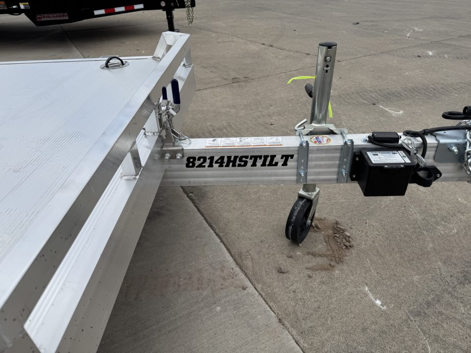 New 2027 Aluma 8214HS Tilt Utility Trailer
