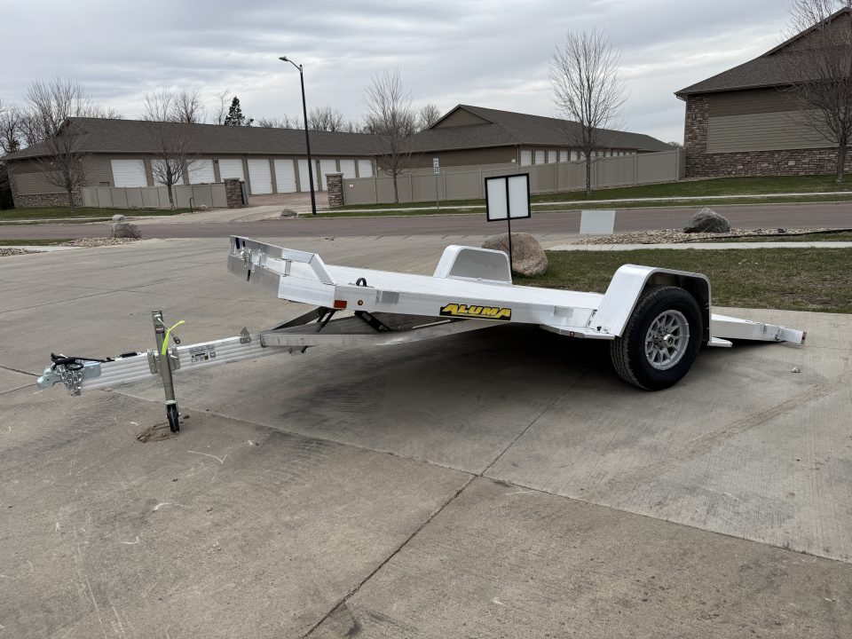 New 2027 Aluma 8214HS Tilt Utility Trailer