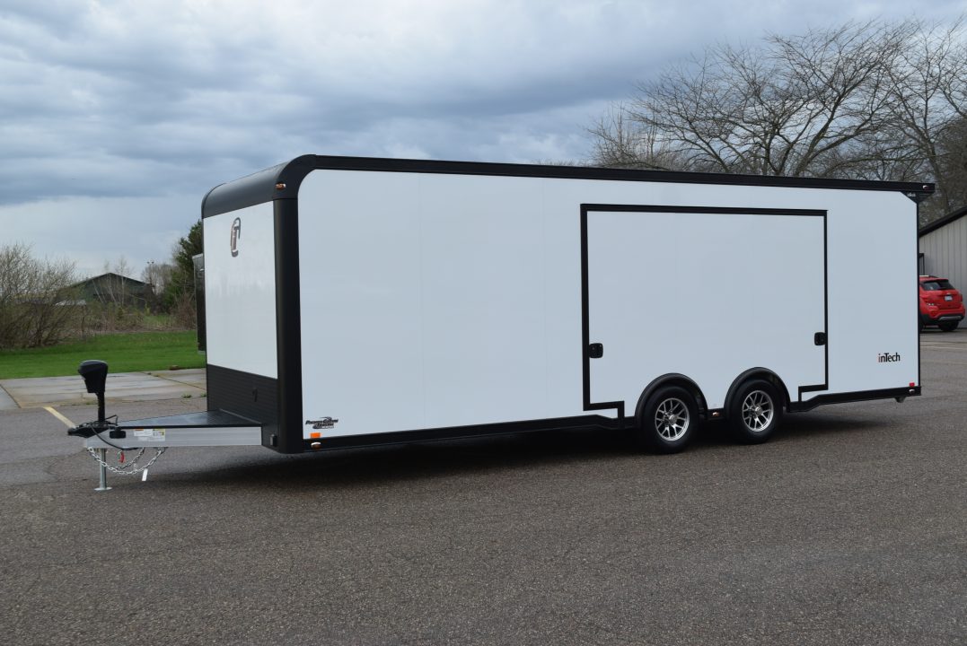 New INTECH 8.5x24 LITE SERIES ALL ALUMINUM RACE HAULER
