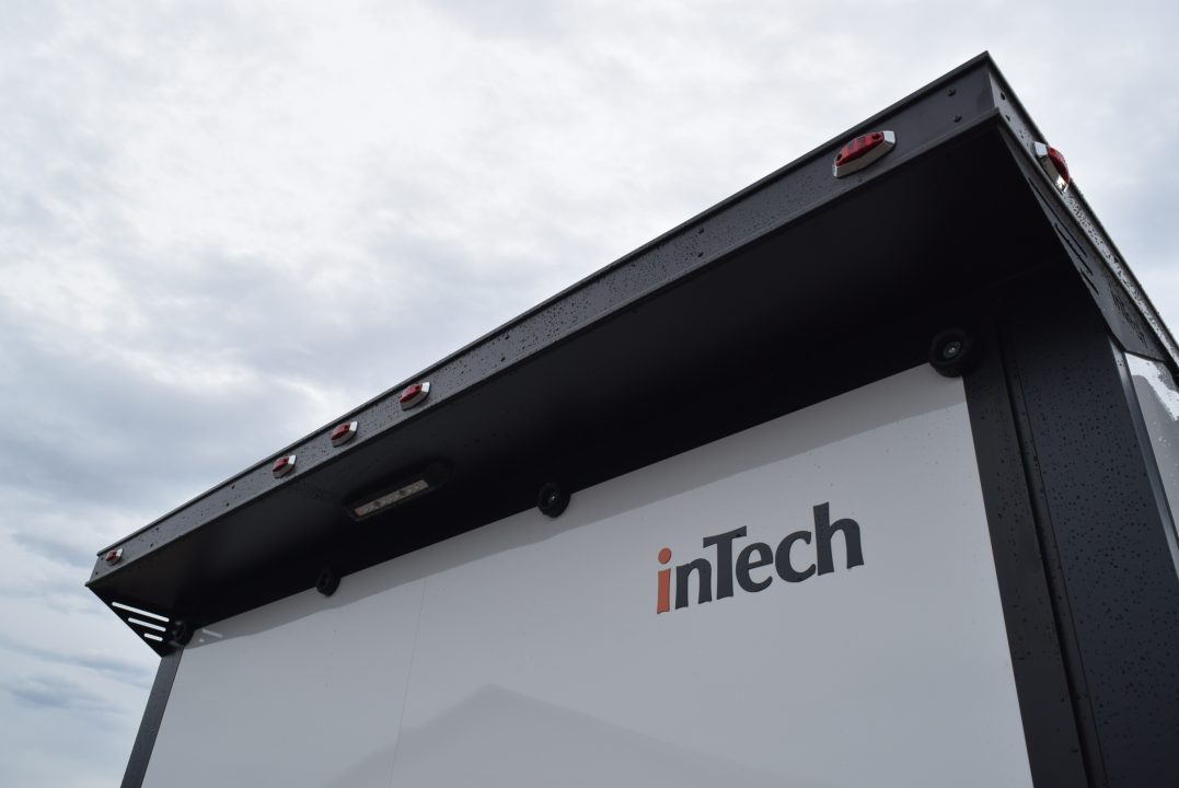 New INTECH 8.5x24 LITE SERIES ALL ALUMINUM RACE HAULER