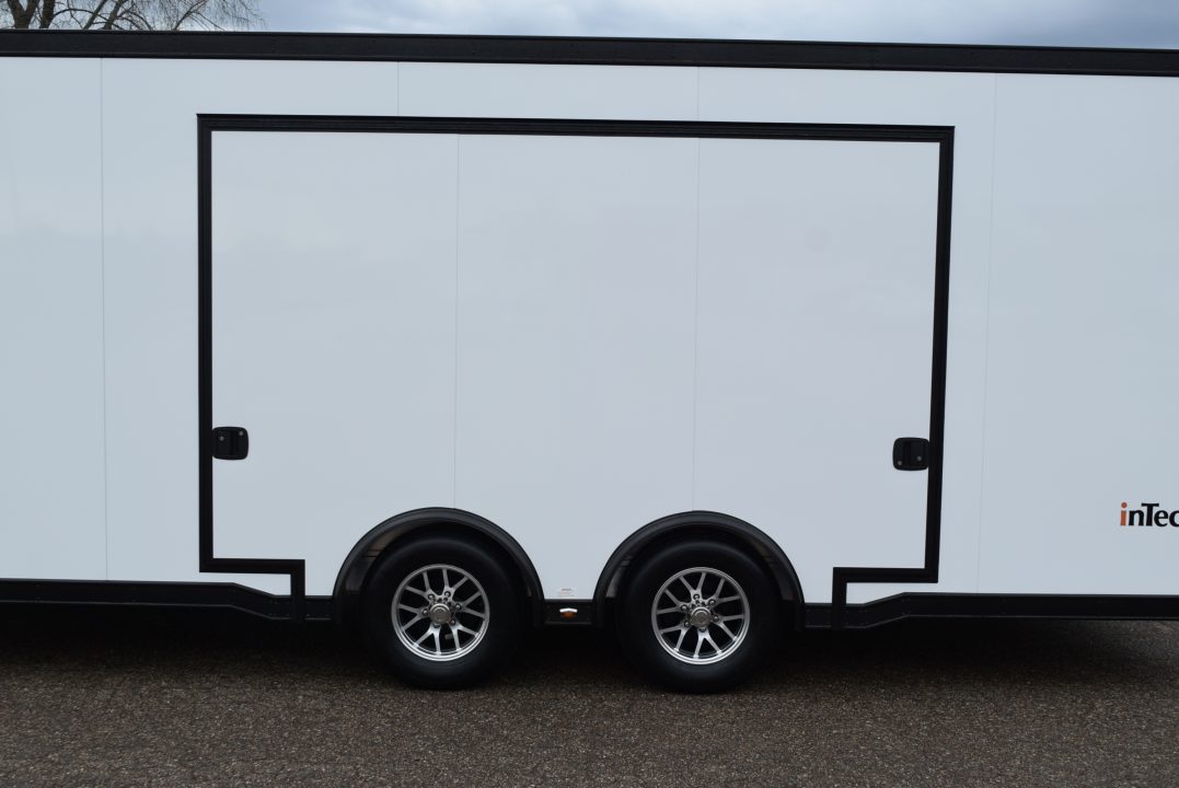 New INTECH 8.5x24 LITE SERIES ALL ALUMINUM RACE HAULER
