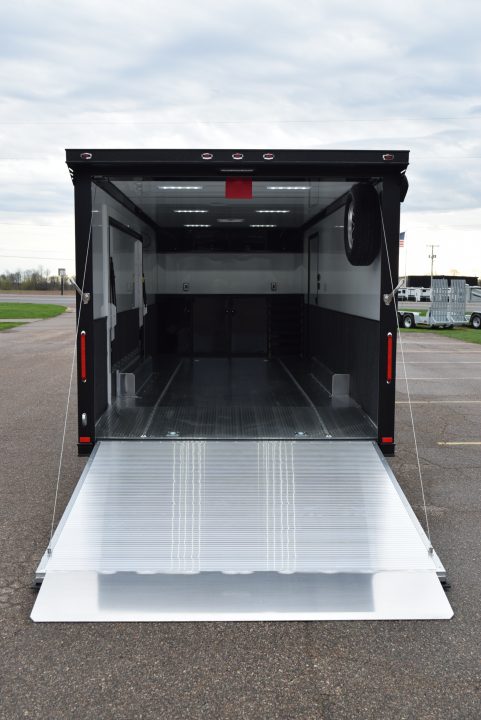New INTECH 8.5x24 LITE SERIES ALL ALUMINUM RACE HAULER