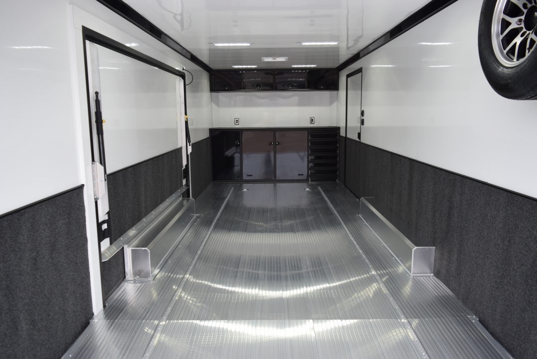New INTECH 8.5x24 LITE SERIES ALL ALUMINUM RACE HAULER