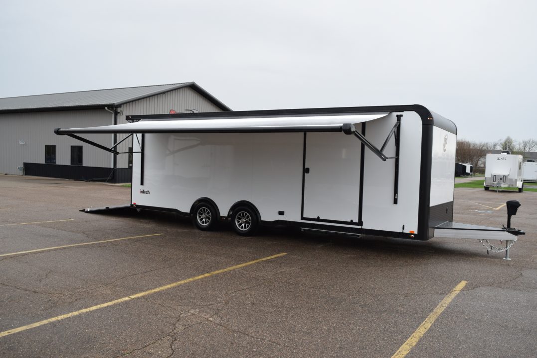 New INTECH 8.5x24 LITE SERIES ALL ALUMINUM RACE HAULER