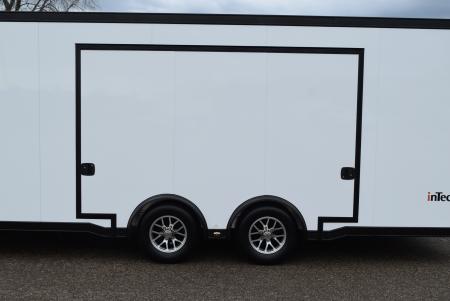 New INTECH 8.5x24 LITE SERIES ALL ALUMINUM RACE HAULER