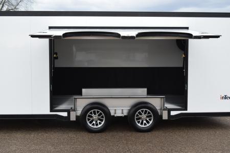 New INTECH 8.5x24 LITE SERIES ALL ALUMINUM RACE HAULER