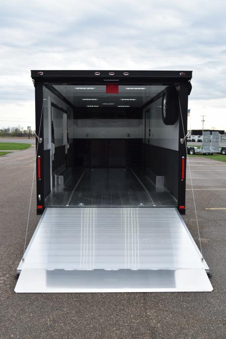 New INTECH 8.5x24 LITE SERIES ALL ALUMINUM RACE HAULER