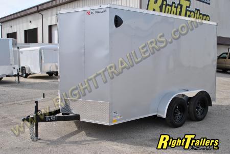 New 2027 7X12 RC Trailers CARGO TRAILER