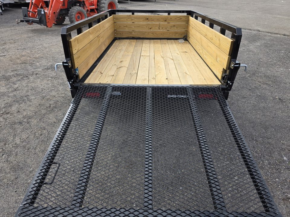 New 2026 Sure-Trac 5X8 - 3 BOARD HIGH SIDES Utility Trailer