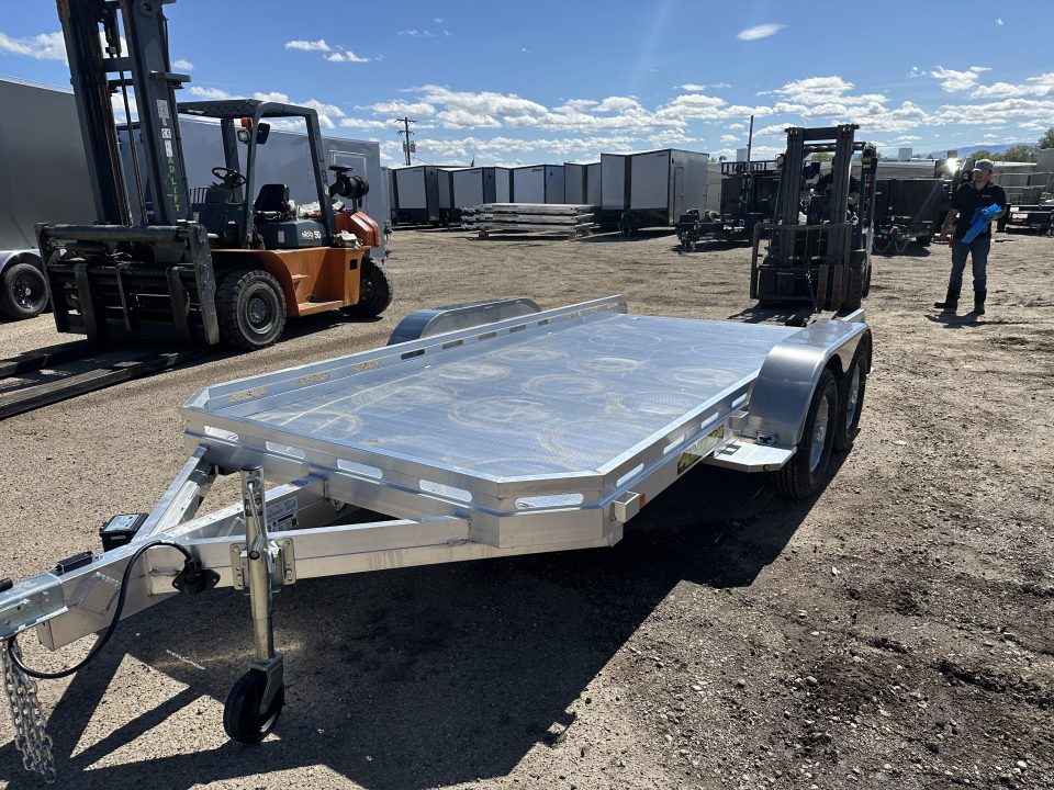 New 2027 Aluma 7814TA-EL-R-RTD Utility Trailer