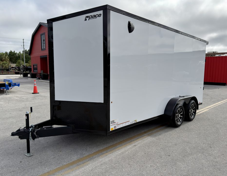 New 2026 Pace American 7x16 Journey SE 7K Cargo / Enclosed Trailer