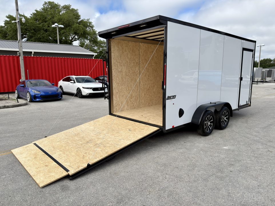 New 2026 Pace American 7x16 Journey SE 7K Cargo / Enclosed Trailer