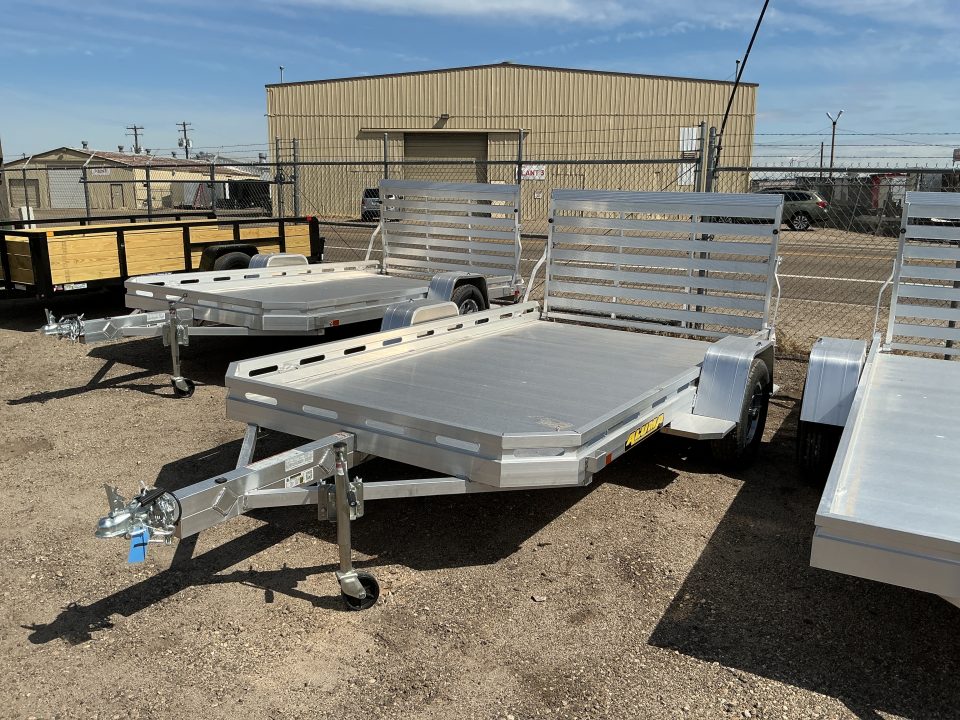 New 2027 Aluma 7712H-S-TG Utility Trailer