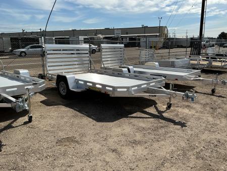 New 2027 Aluma 7712H-S-TG Utility Trailer