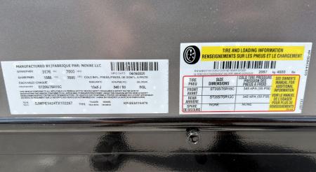 New 2026 Pace American 7x14 Journey SE 7K Black Out Cargo / Enclosed Trailer
