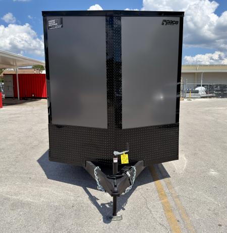 New 2026 Pace American 7x14 Journey SE 7K Black Out Cargo / Enclosed Trailer
