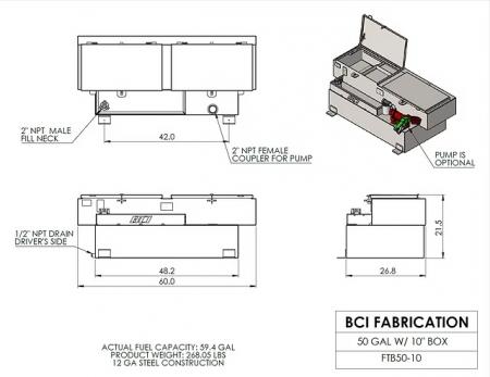 New 2026 BCI Fabrication FTB50-10 Other