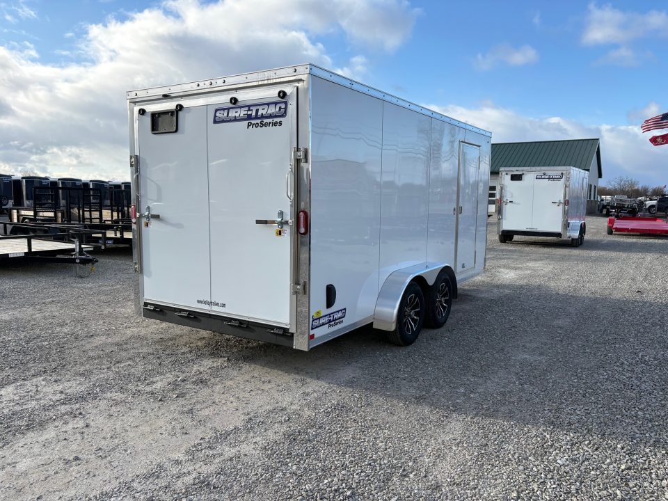 New 2026 Sure-Trac 7x16 7K Enclosed Trailer