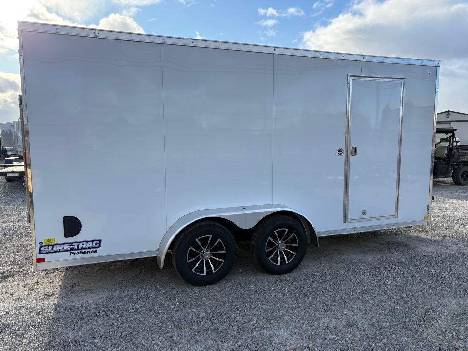 New 2026 Sure-Trac 7x16 7K Enclosed Trailer