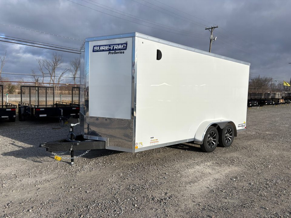 New 2026 Sure-Trac 7x16 7K Enclosed Trailer