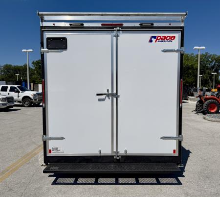 New 2026 Pace American 8.5x16 PXT Tool Crib 10K Double Rear Door Cargo / Enclosed Trailer