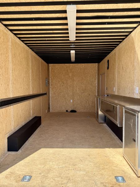 New 2026 Pace American 8.5x16 PXT Tool Crib 10K Double Rear Door Cargo / Enclosed Trailer