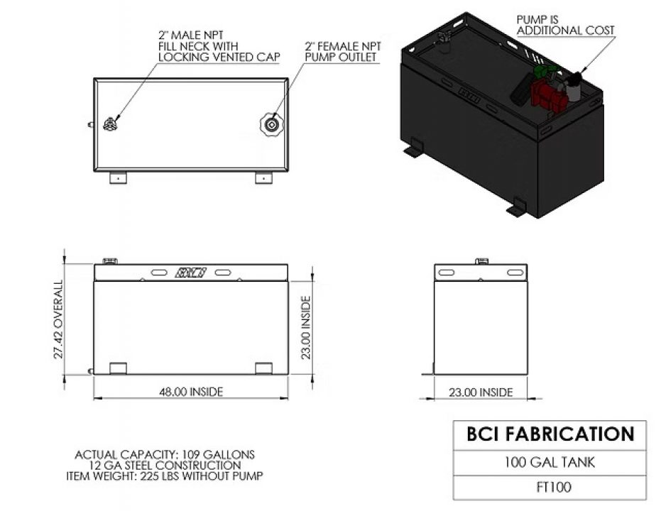 New 2026 BCI Fabrication FT100 Other