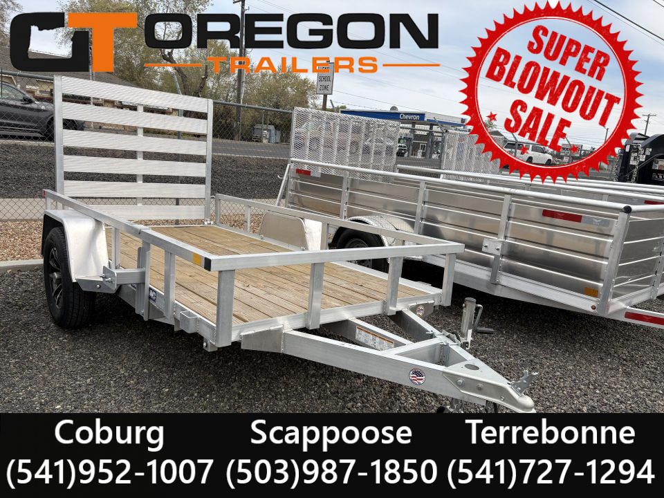 New 5x10 3K Aluminum Sure-Trac Tube Top Utility
