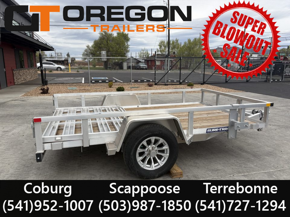 New 6x10 3K Aluminum Sure-Trac Tube Top Utility