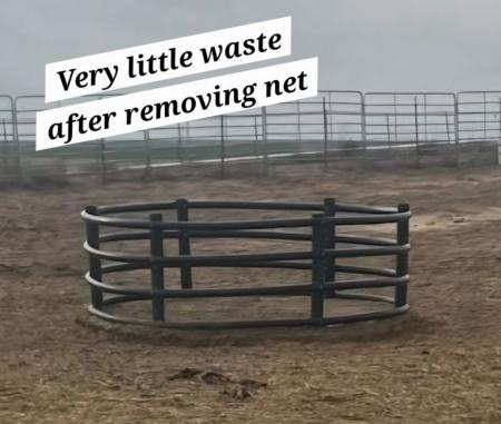 New 2026 Hay Chix 6' Large Bale Net w/1.75" Holes Farm / Ranch
