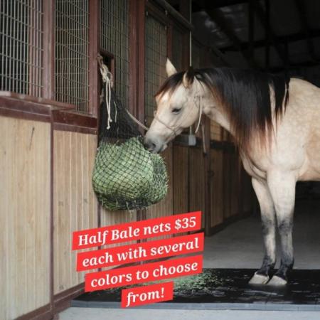 New 2026 Hay Chix Half Bale Slow Feed Net Farm / Ranch