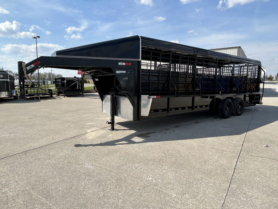 New 2026 Amasca GS24 Stock Trailer