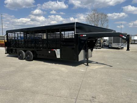 New 2026 Amasca GS24 Stock Trailer