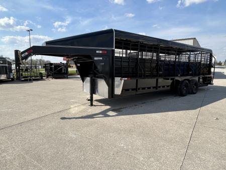 New 2026 Amasca GS24 Stock Trailer