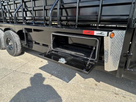New 2026 Amasca GS24 Stock Trailer