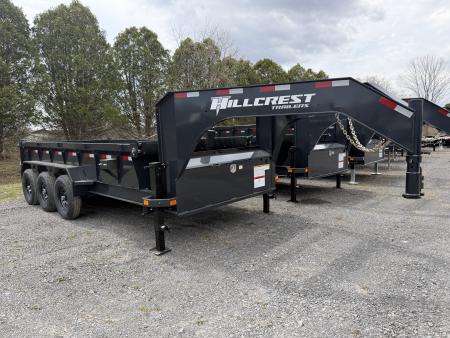 New 2026 Hillcrest Trailers 21716SGD Dump Trailer