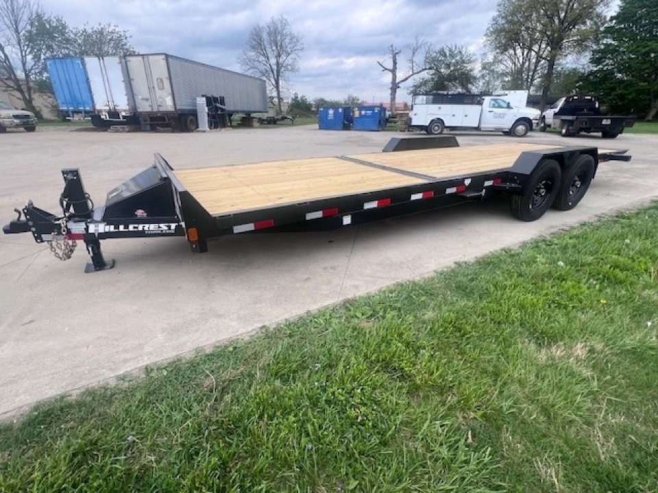 New 2026 Hillcrest Trailers 83x24 (16+8) Tilt Trailer
